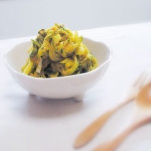 シャキシャキ野菜のカボチャサラダ