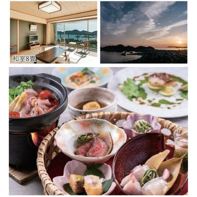 亀の井ホテル せとうち光 ペア宿泊券（1泊2食付き）